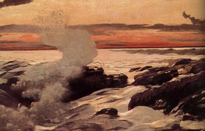 Winslow Homer Cape West Coast Germany oil painting art